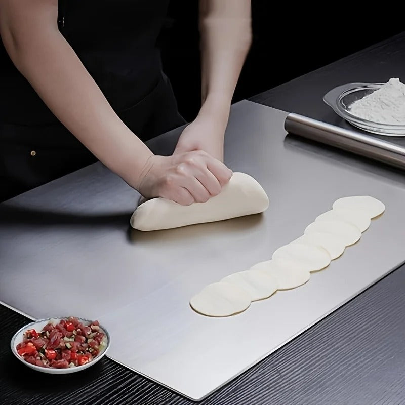 Stainless Steel Cutting Board for Kitchen – Durable & Hygienic