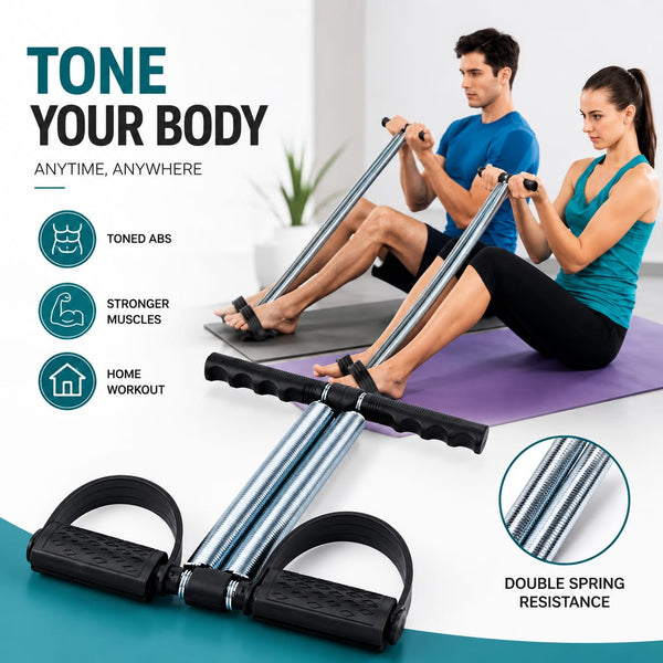 Double Spring Tummy Trimmer – Full Body Home Workout Trainer