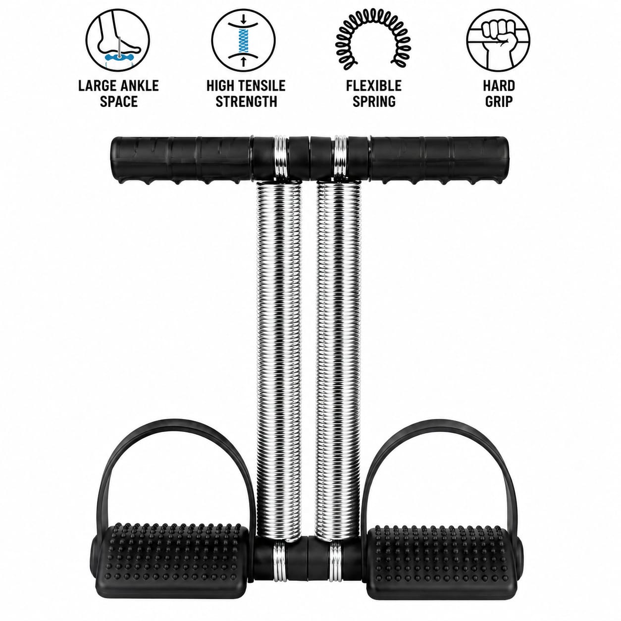Double Spring Tummy Trimmer – Full Body Home Workout Trainer