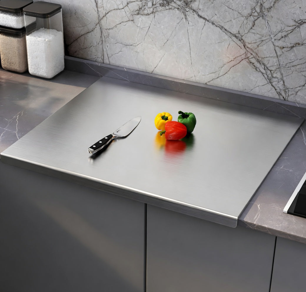 Stainless Steel Cutting Board for Kitchen – Durable & Hygienic